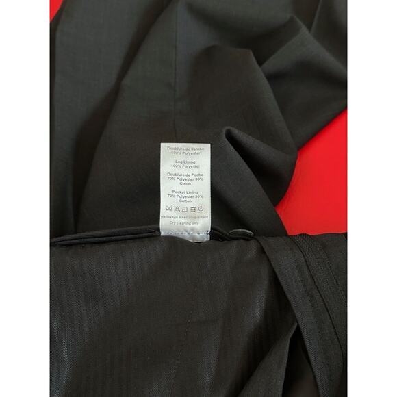 Louis Vuitton Mens Cigaret Gray Wool Slim Uniform Trouser Pant Size EU 44 NWT - Picture 16 of 16